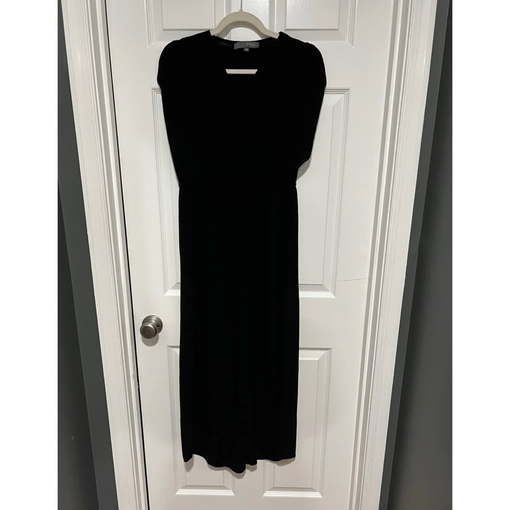 Tysa Juniper Beautiful Black Drawstring Dolman Sl… - image 2